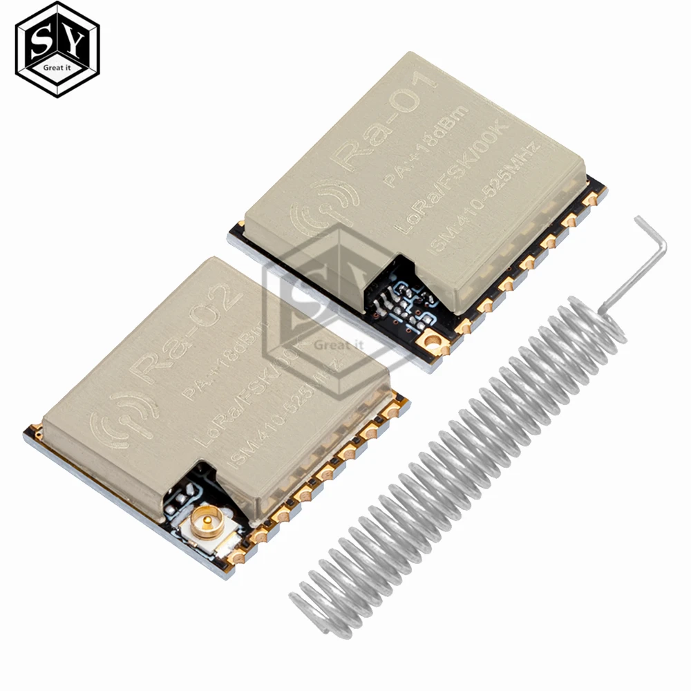 Ra-01 RA-02 LoRa SX1278 433Mhz Wireless Spread Spectrum Transmission Module Most Distant 10KM For arduino