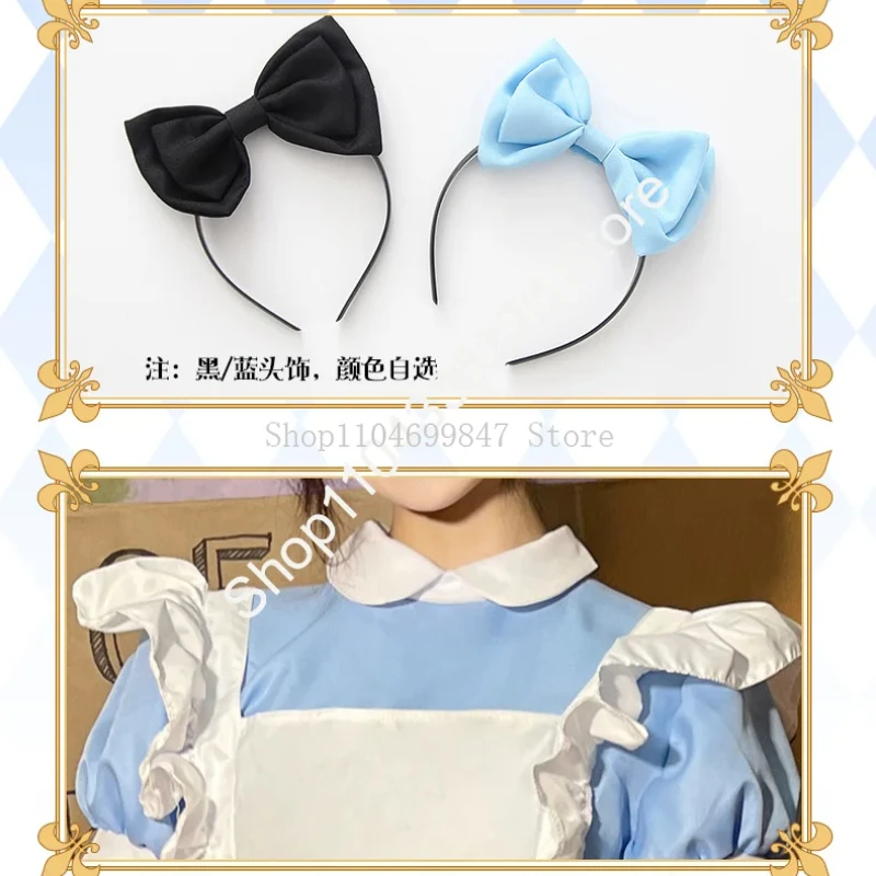 فتاة الأميرة تأثيري حلي لوليتا فستان خادمة المئزر فانتازيا كرنفال هالوين ازياء للنساء حفلة تنكرية XXS-XXXL