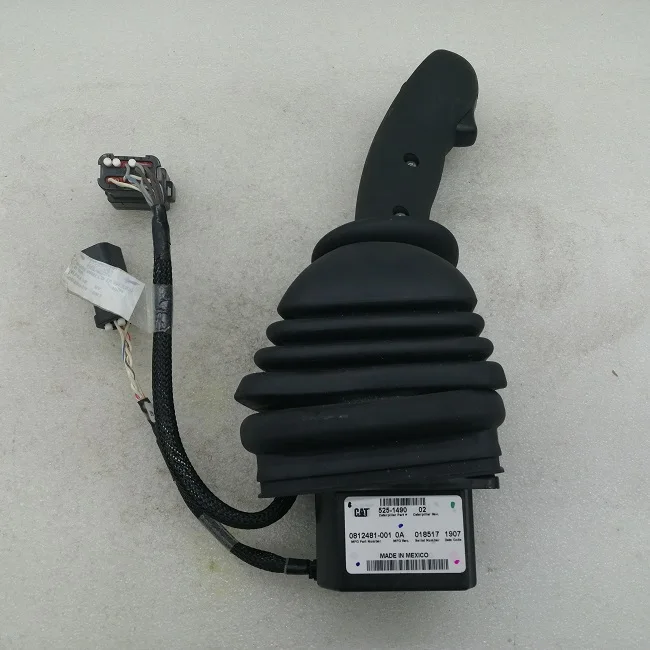 

machinery parts Original excavator joystick handle 525-1490 joystick controller for CAT 246D3