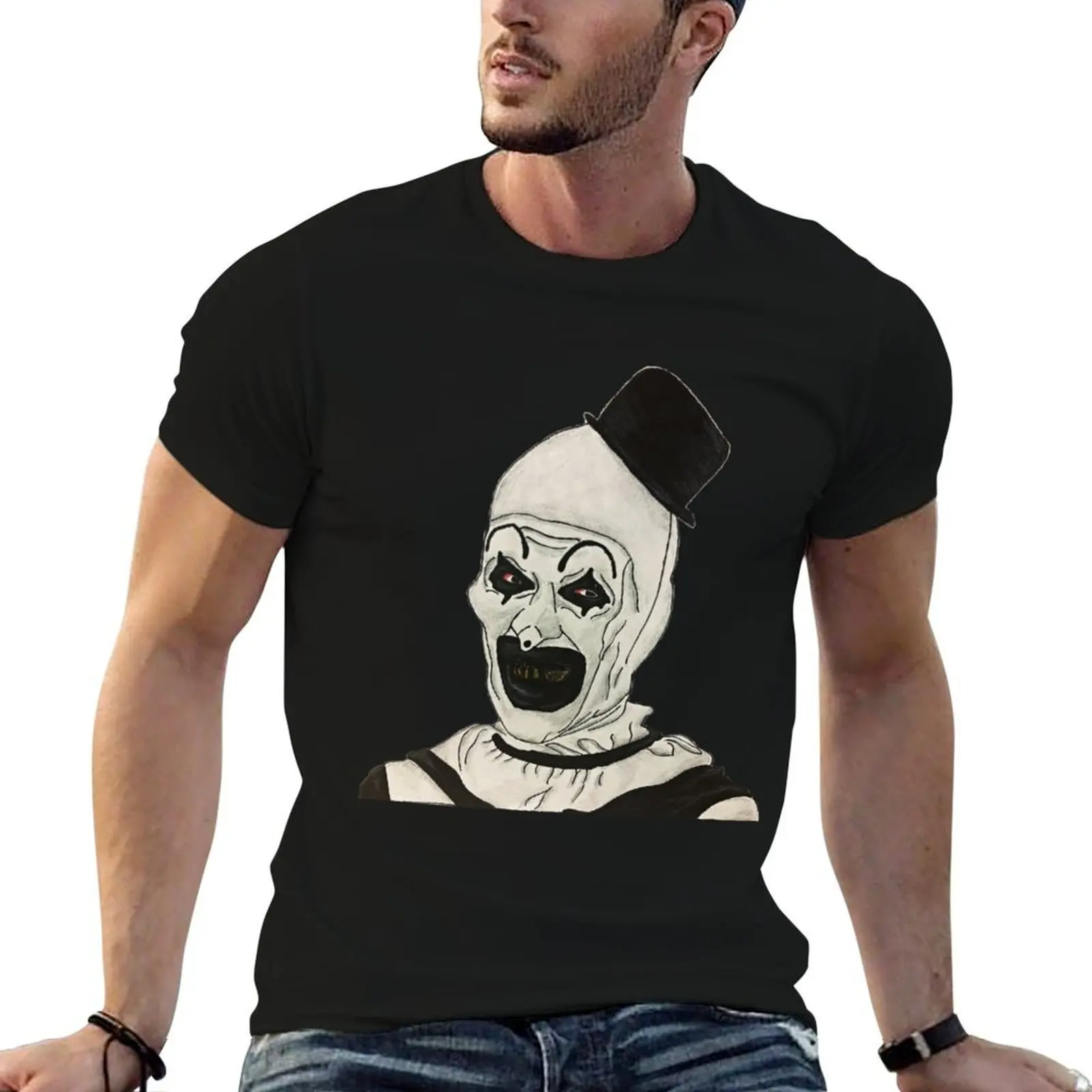 

ART the Clown (1) T-Shirt man t shirt cotton t shirts for man pack white printed t shirts for man T-shirt