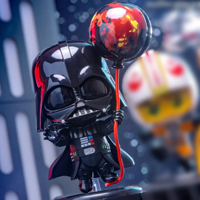 Hot Toys Cosbi Star Wars Ballon Cosbi Bobble-Head Blind Box Serie 2 Luke Darth Vader Figuur Speelgoed Chibi Collectible Model Pop