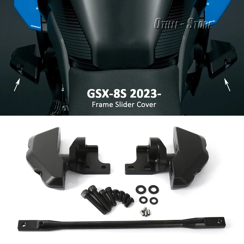 

CNC Engine Frame Slider Cover GSX 8S Falling Protection Guard Kit Motorcycle For Suzuki GSX-8S GSX8S 2023 2024