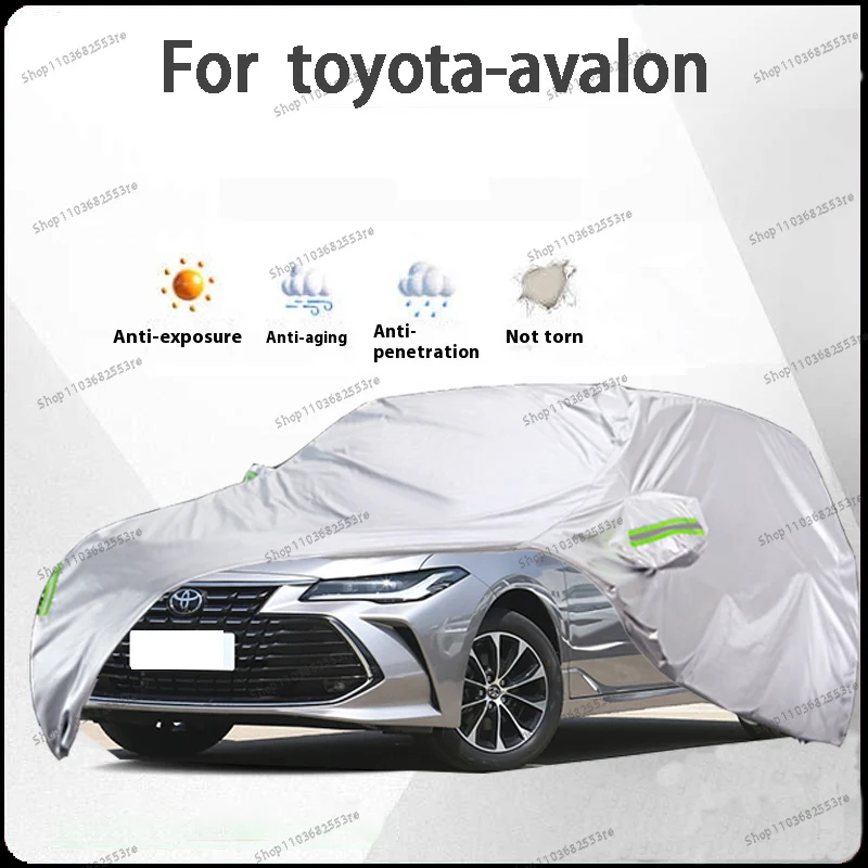 

Чехол для автомобиля Toyota Avalon Fit — водонепроницаемый, пылезащитный, солнцезащитный козырек (УФ), снегозащитный | Серебряное полное покрытие с защитой в течение всего дня