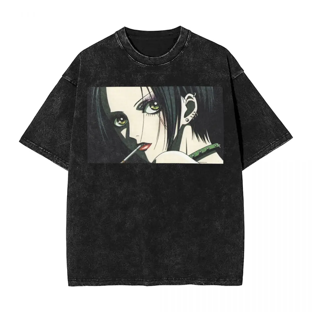 Nana Osaki A Rockstar T Shirt Beach Anime Girl Y2K Fun T Shirts 2024 Cotton Hip Hop Tee Shirt For Man Short Sleeve Design Tops