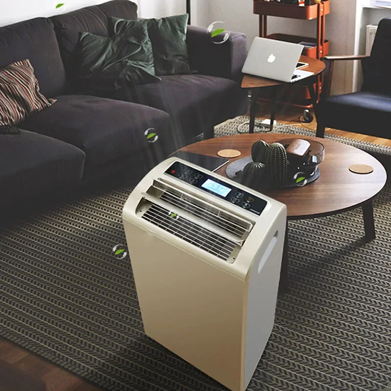 เครื่องลดความชื้นอากาศแบบเงียบ28L/วัน HD381A เครื่องลดความชื้นแบบไดร์เป่าเล็บใช้ในครัวเรือนสำหรับห้องนอนชั้นใต้ดินอุตสาหกรรม