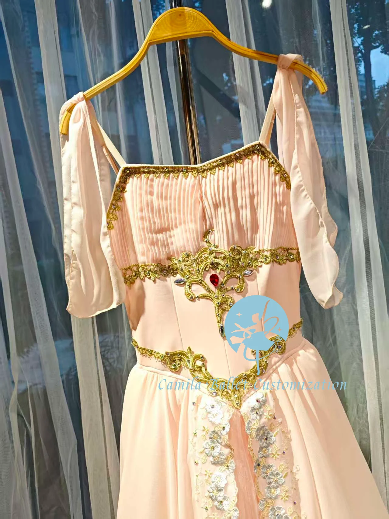 꽃 신의 각성 청소년 여신 변형 발레 롱 튤 스커트 전문 맞춤형 퍼포먼스 스커트 성인과 어린이