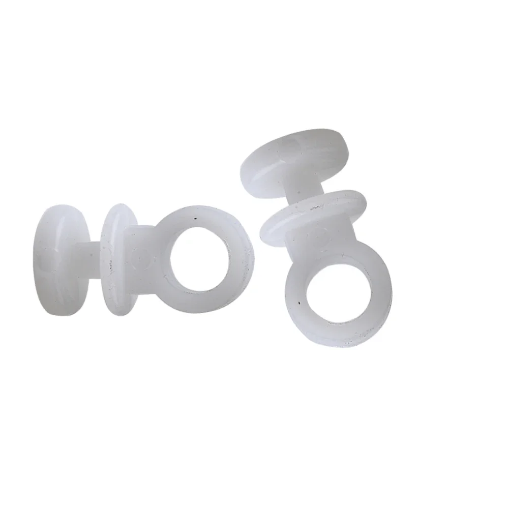 Hot Sale Newest Reliable Useful Tools Curtain Track Gliders Runners Strong Track Hooks Van White 50X Caravan Boat