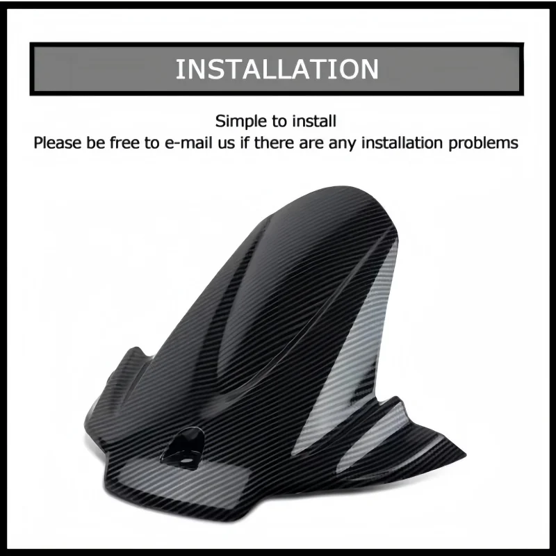 Motorcycle Accessories Rear Fender Mudguard Tire Hugger For Suzuki GSXR1000 K9 2009 2010 2011 Motobike modification GSXR 1000 K9