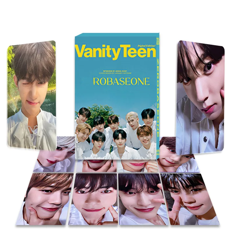 55 pz/set Idol ZEROBASEONE Lomo Cards photobcards nuovo Album ZHANGHAO rick KIMTAERAE Boy ZB1 HD Print Card Fans collezione di regali