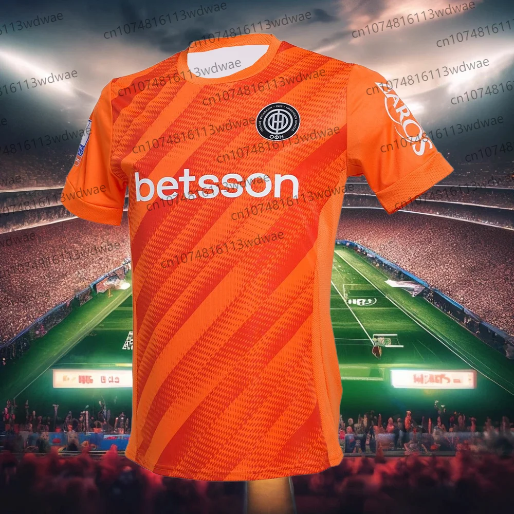 اليونان كرة القدم الرجال كرة القدم جيرسي اليونان التجفيف السريع OFI كريت جيرسي عدة طبعة خاصة كرة القدم 25-26 الكبار/أطفال جيرسي #2