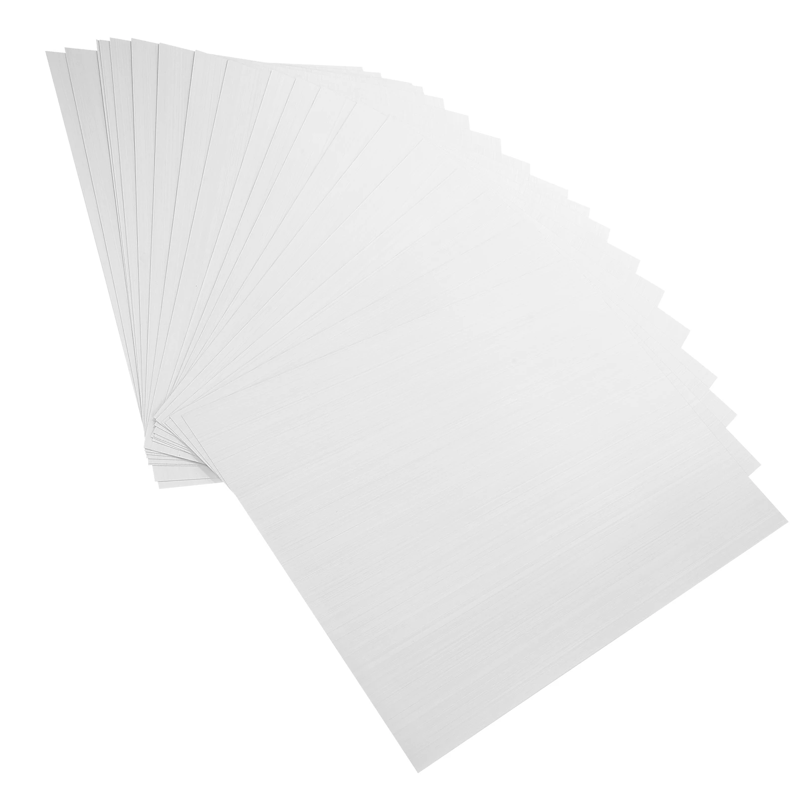 20 ชิ้นกระดาษพิมพ์กันน้ํา A4 โปร่งใส Rainbow Self Adhesive Glossy Photo Papers สําหรับ Home Office Photo