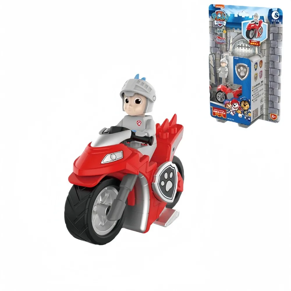 Original Paw Patro Figures Vehicle Car Ryder Tracker Everest Chase Rex Skye Rocky Marshall Zuma Action Figure regalo di compleanno giocattolo