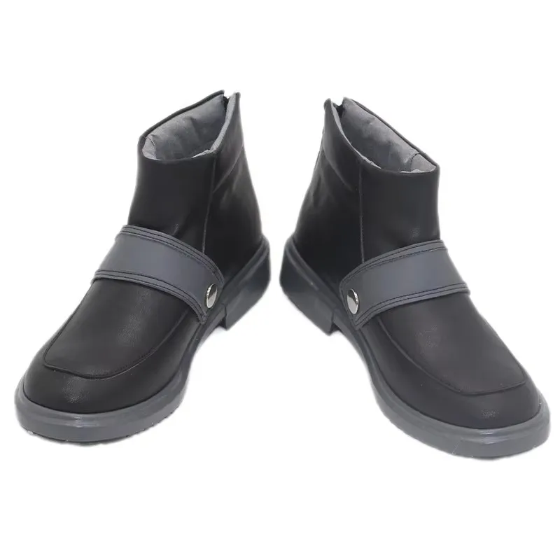 GACHIAKUTA Rudo Cosplay Shoes Men Boots Handmade Faux Leather Boots