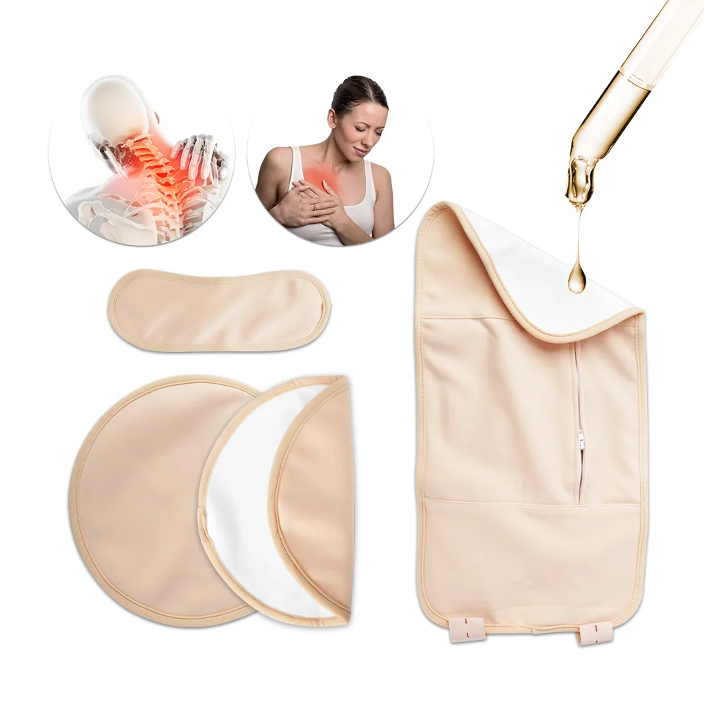 Rizinusöl packung Rizinusöl packung wieder verwendbare Rizinusöl-Selbst konditionierung hilfe für Leber bauch muskeln zur Verbesserung der Durchblutung