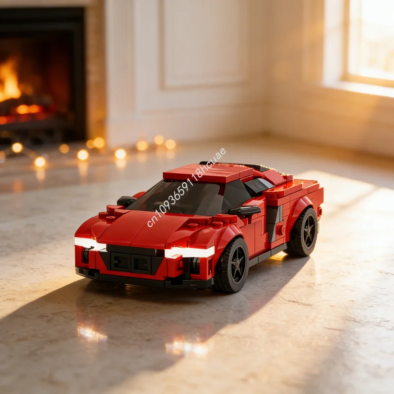 

332pcs MOC City Champions Audiee Nanuk Quattro Model Building Blocks Architecture Toys Education Christmas Gifts Brick Kids