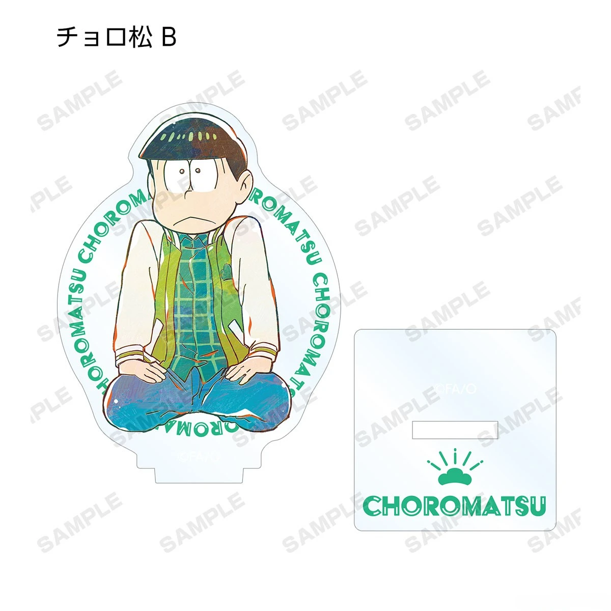 Gioco Choromatsu Todomatsu Karamatsu supporto acrilico bambola Anime Ichimatsu muslimex Mini figura modello piatto Cosplay giocattolo per regalo