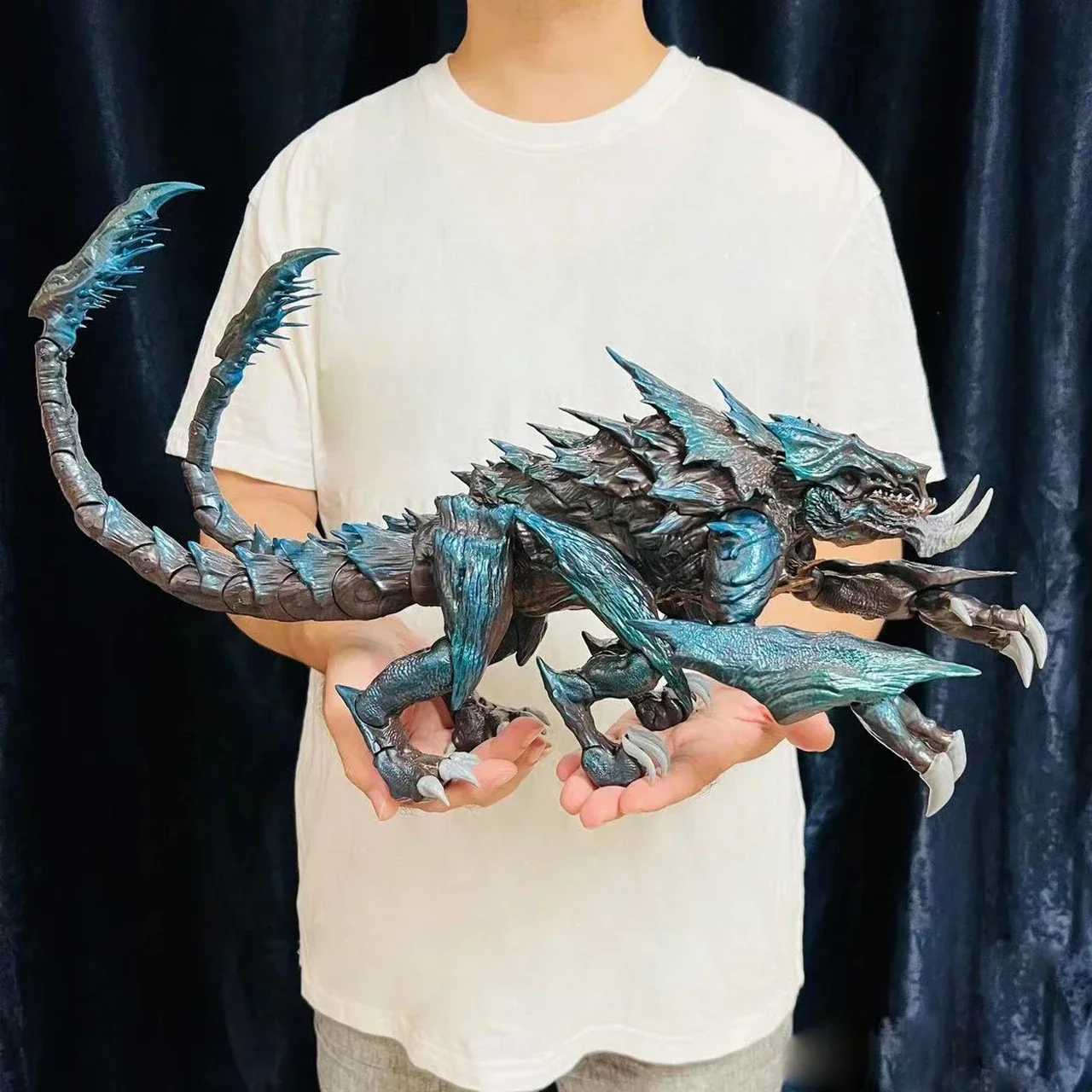 Nivel 6 Mega Kaiju articulaciones móviles figuras de resina hechas a mano figuras de acción juguete colección de regalos Hobby