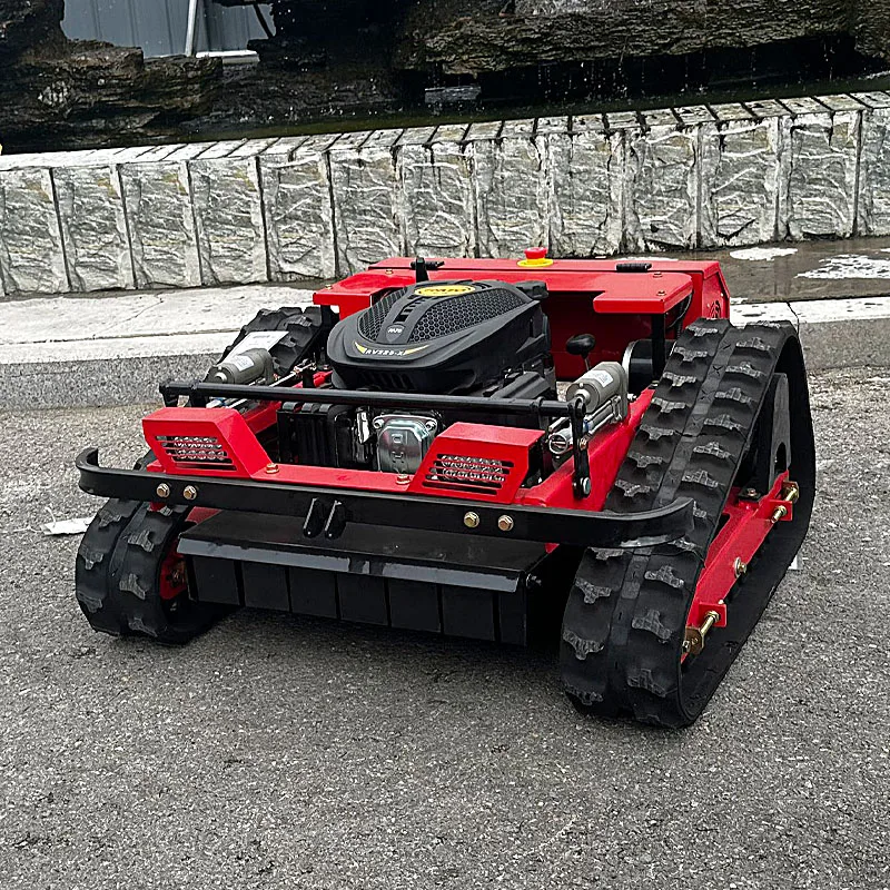 

Customizable new Crawler Type Remote Control Lawn Mower 2 In 1 Professional Garden Tool For Outdoor Grass Cutting Easy Use