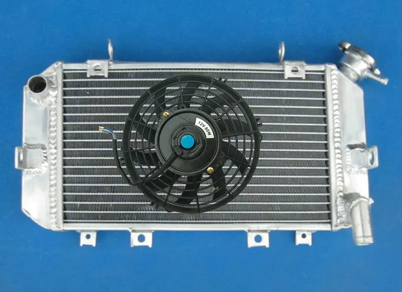 

Алюминиевый радиатор + вентилятор для Yamaha TRX850 TRX 850 1996, 1997, 1998, 1999, 96 97 98 99