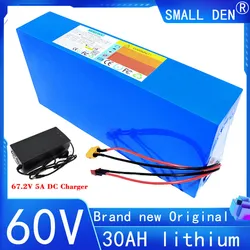 Brand new Original 60v 30ah  2500-67.2w  lithium battery pack electric scooter motorcycle tricycle 5a charger EU/US tax-free