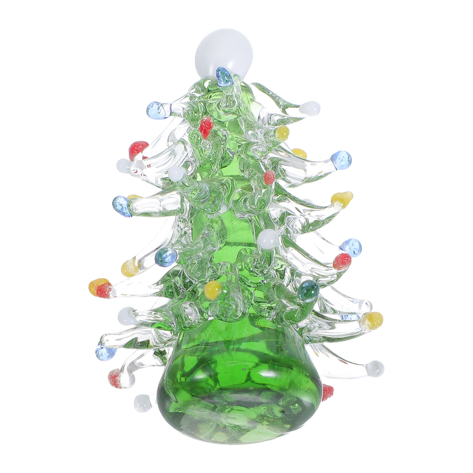 

Crystal Christmas Tree Mini Glass Ornament Elegant Tabletop Decor Birthday Present Holiday Centerpiece Mantel Fireplace