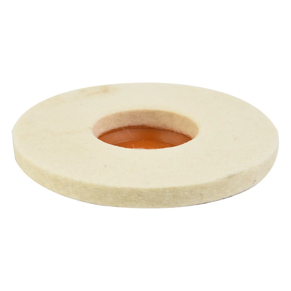 Più nuovo affidabile utile vendita calda ruota di lucidatura lana 100mm lucidatura lucidatura lucidatura disco tampone ruota lucidatura lana