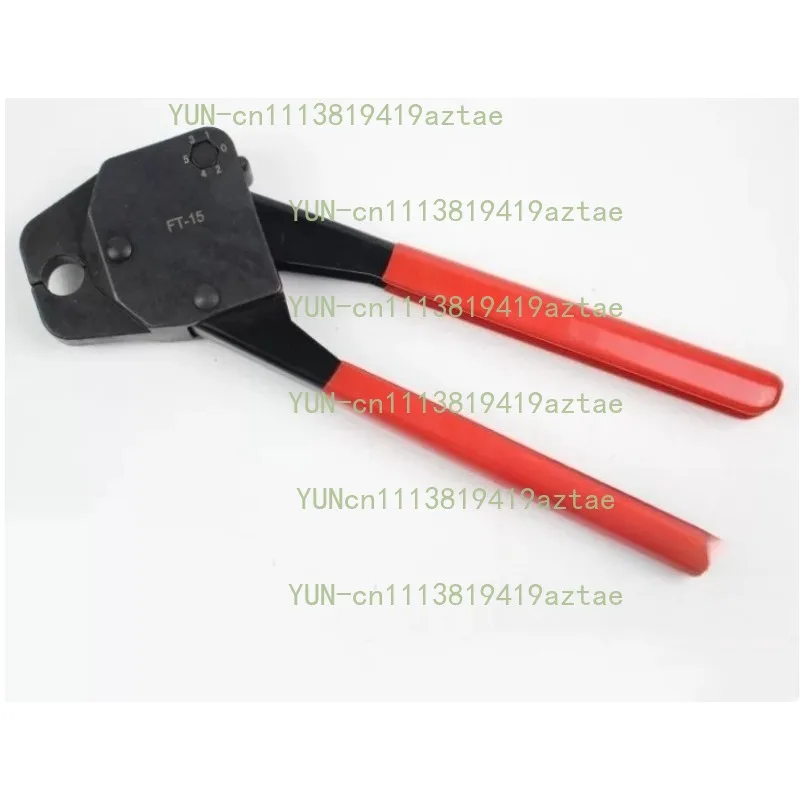 Mechanical Crimp Pipe Pliers FT‑15/18/24, 15‑18‑24mm Copper Pipe Sleeve Crimp Tool Snap Ring Pliers for Plumbing Installation