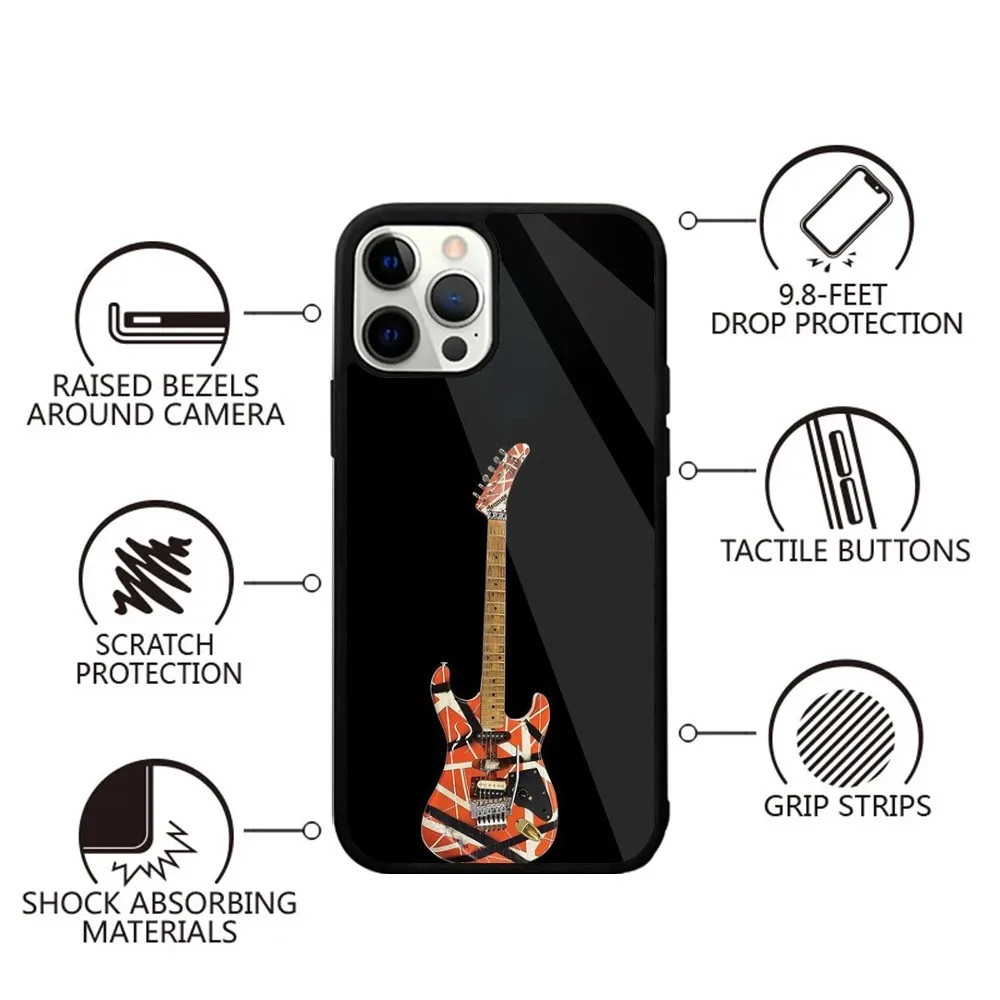 Eddie Van H-Halen  Phone Case Strong Magnetic For IPhone 15,14,13,Pro,Max,Plus,11,12,Mini For Magsafe Wireless Charging