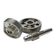 Heavy Duty Custom Steel Worm Wheel and Worm Shaft Set for Construction Machinery, CNC Machined OEM Part