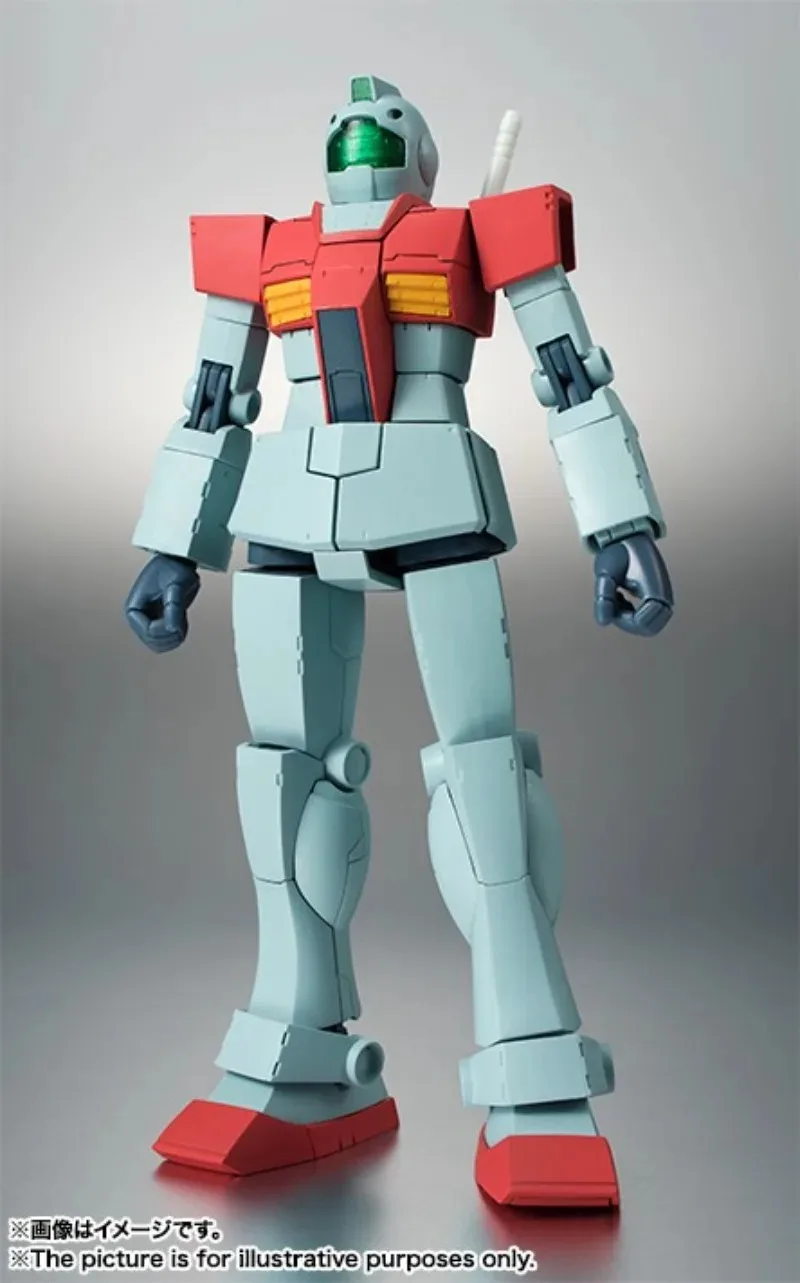 Bandai ROBOT SPIRITS SIDE MS RGM‑79 GM ver.A.N.I.M.E. Mobile Suit Gundam Action Figure Original Box Collection Display Toy view 2