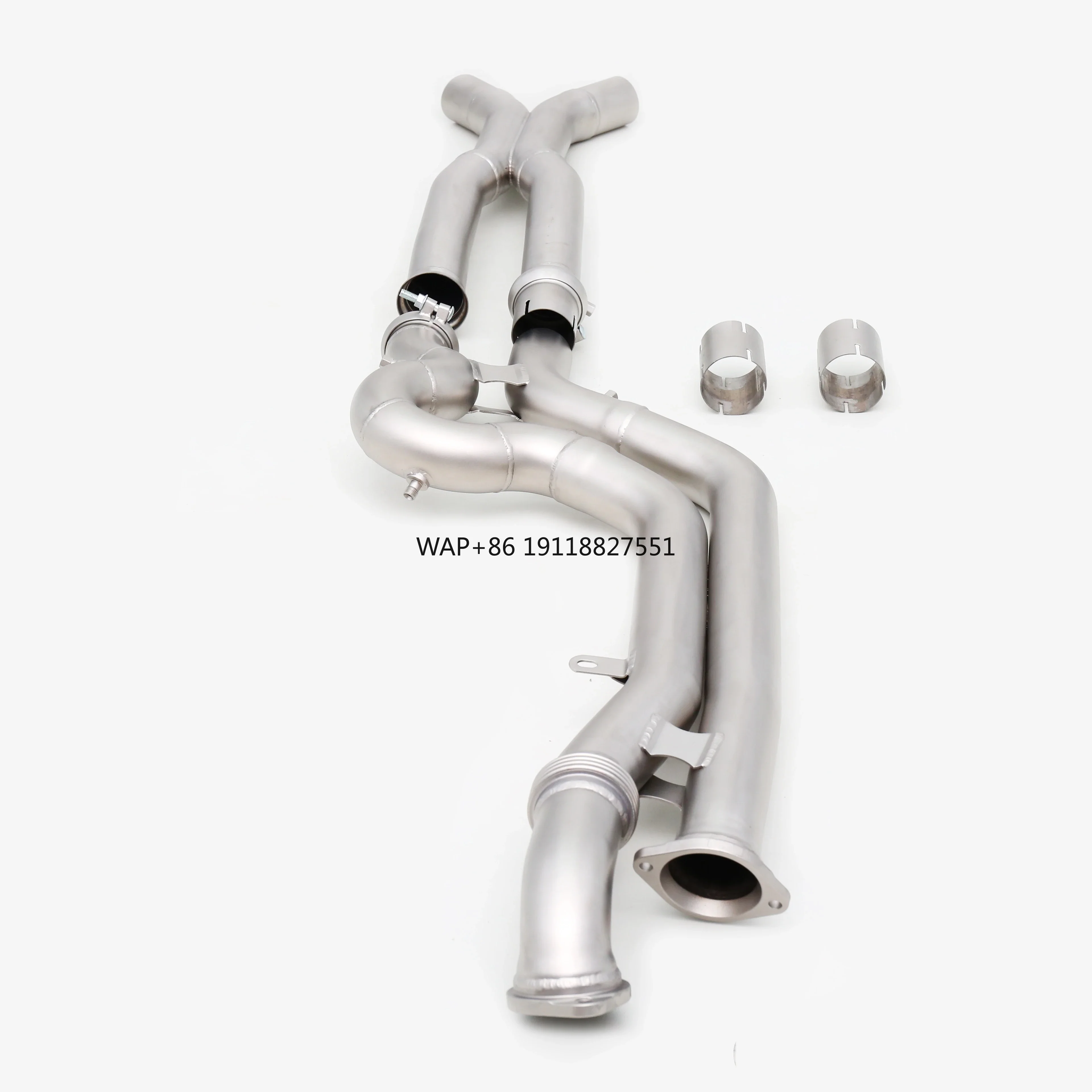 

Factory Custom S58 304 Stainless Steel Valved Exhaust Pipes M2 G87 3.0T Exhaust System Mirror Polished 1.5mm Thick