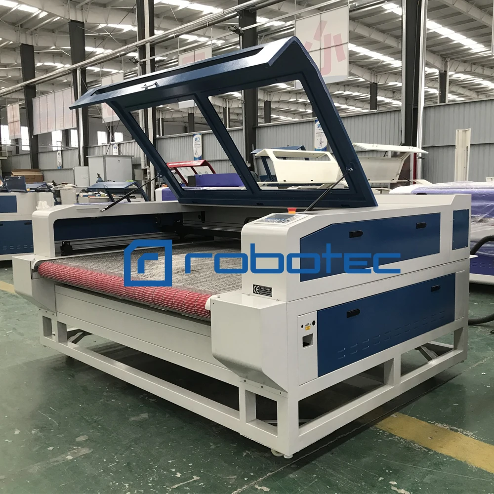 The best Automatic Feeding Co2 Cnc Laser Cutting Machine 1610 for Wood Acrylic Cloth Leather Co2 Laser Engraving Router Machine