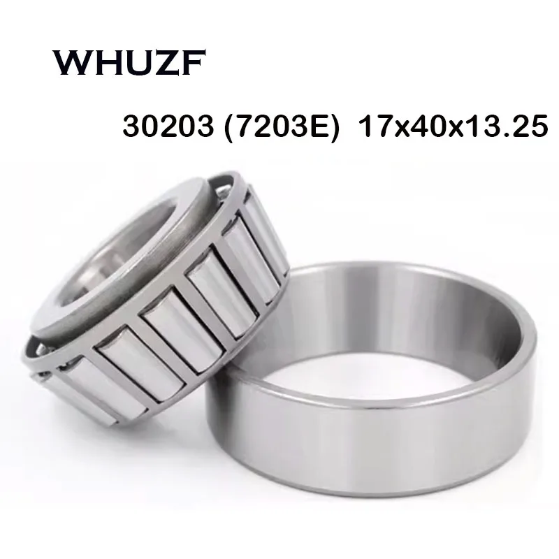 ( 5PCS ) Steering Cone Bearing 30203 7203E Single Row Design Tapered Needle Roller Motorcycle Bearings 17*40*13.25 7203E Bearing