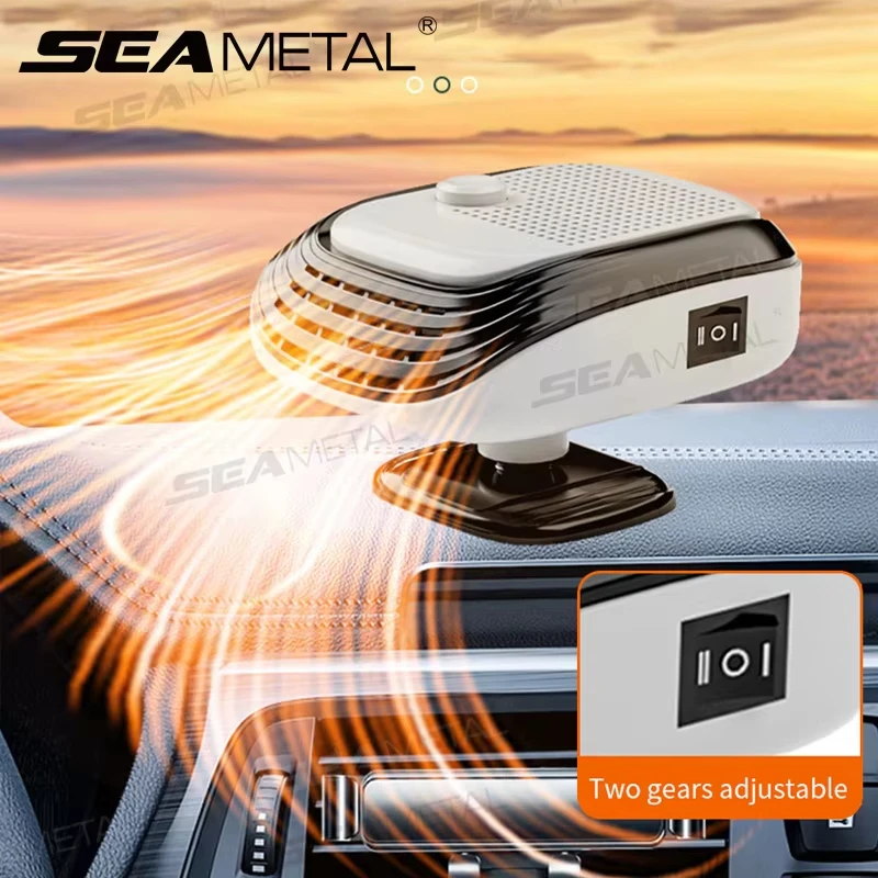 

Электрический обогреватель для автомобиля, зимний обогреватель лобового стекла, 12 В, портативный вентилятор с быстрым нагревом, обогреватель салона автомобиля