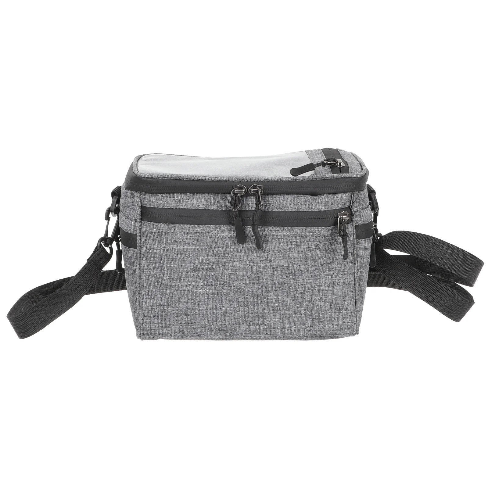 Handlebar Bag 20L Bike Storage Pouch For Mountain Road Electric Bikes Insulated Lunch Bag Front Bicycle Accessories