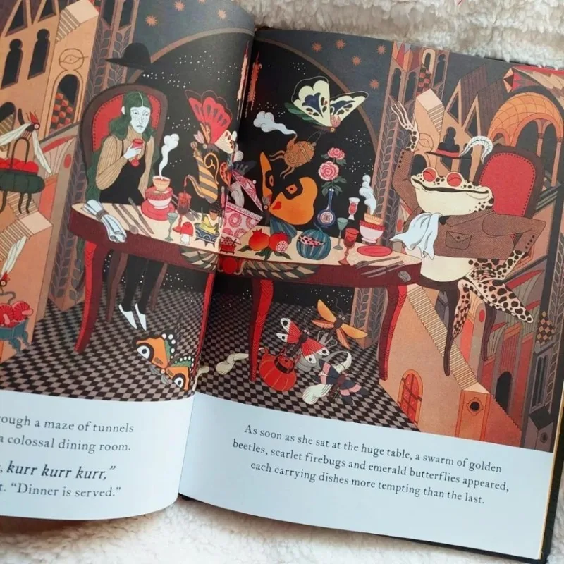 Julia Sarda Art Book Picture Book Leina and The Lord of The Toadstools Paperback Edition Manga Comic Album Fantasy Retro Style