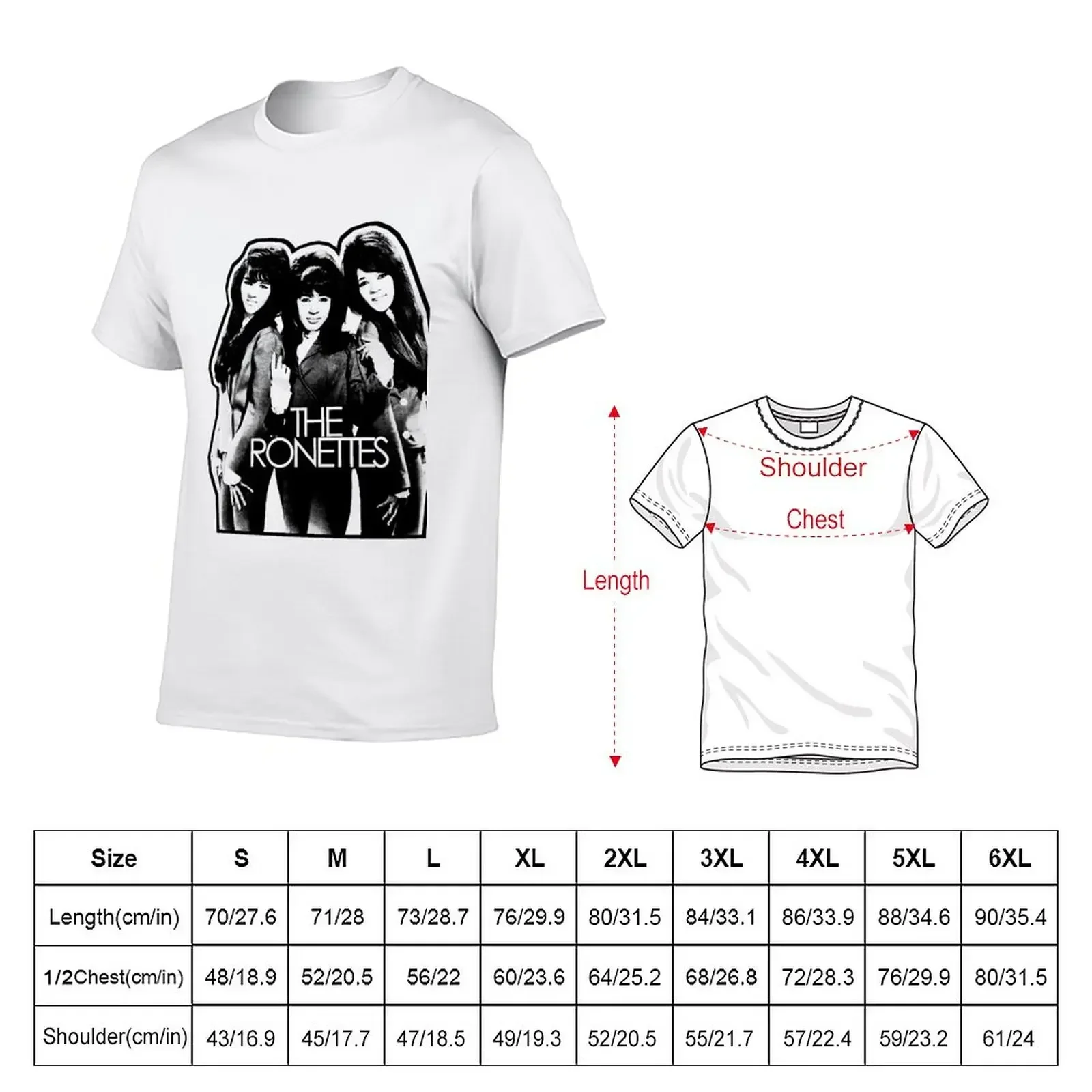 Gift Idea The Ronettes Gifts For Birthday T-Shirt quick-drying for a boy Men's clothing