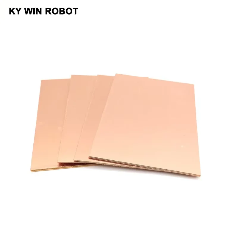 10pcs PF PCB singolo lato piastra rivestita in rame Kit PCB fai da te circuito laminato 7x10cm