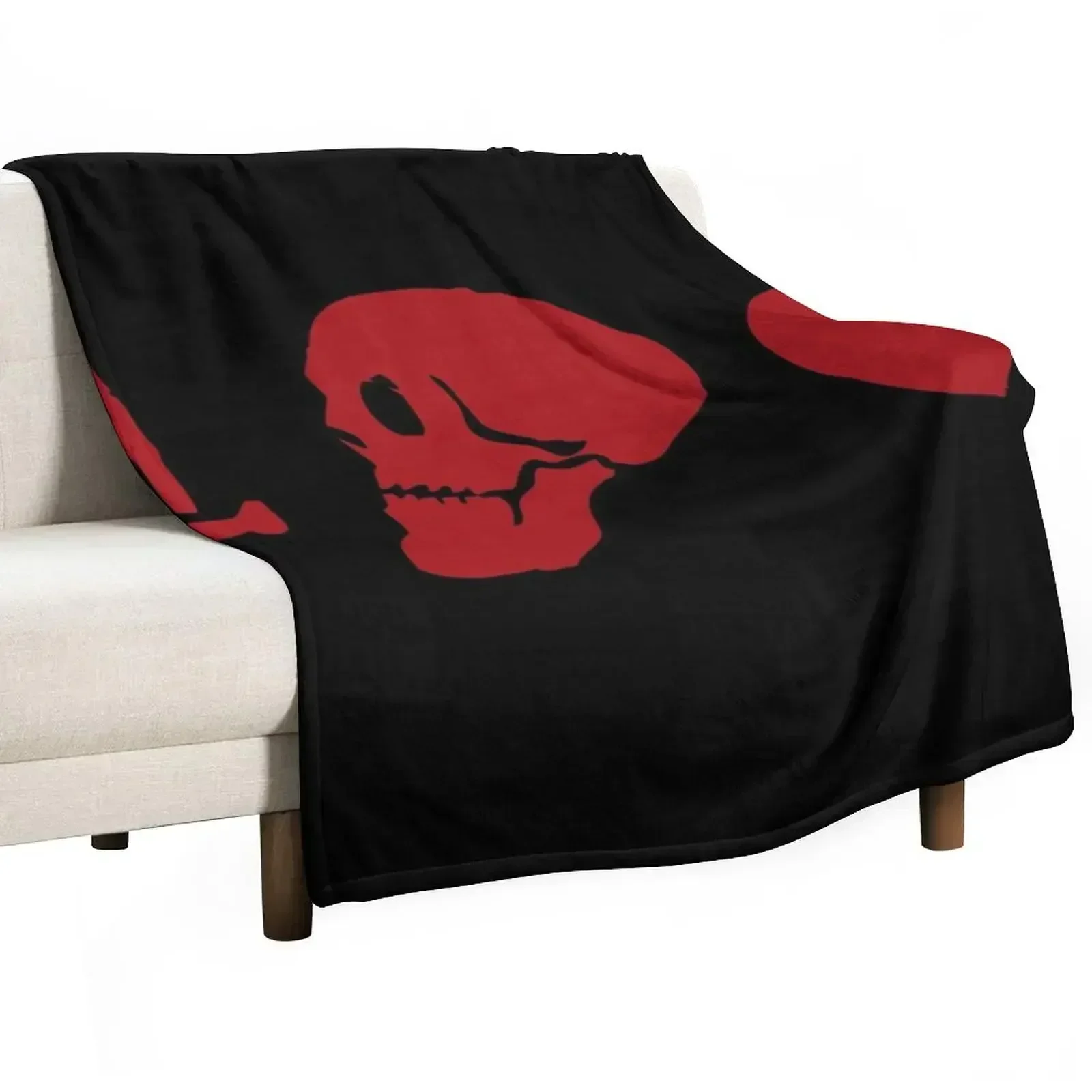 Captain Charles Vane Flag Throw Blanket Soft Plush Plaid Tourist manga Loose Flannel Fabric for sofa Blankets