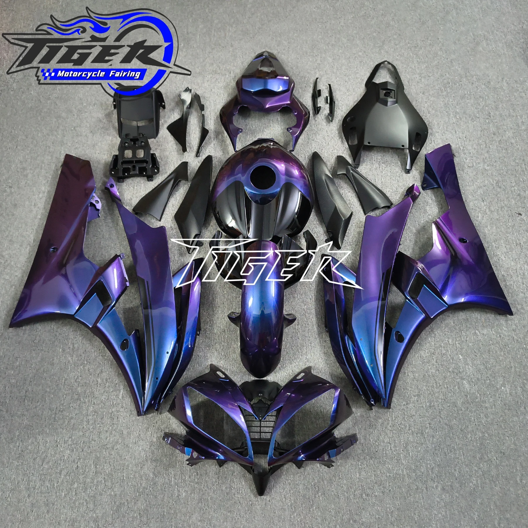 Motorcycle Fairing Kit Fuel Tank Housing Suitable For YZF-R6 2006 2007 YZF R6 06 07 Fuel Tank Housing