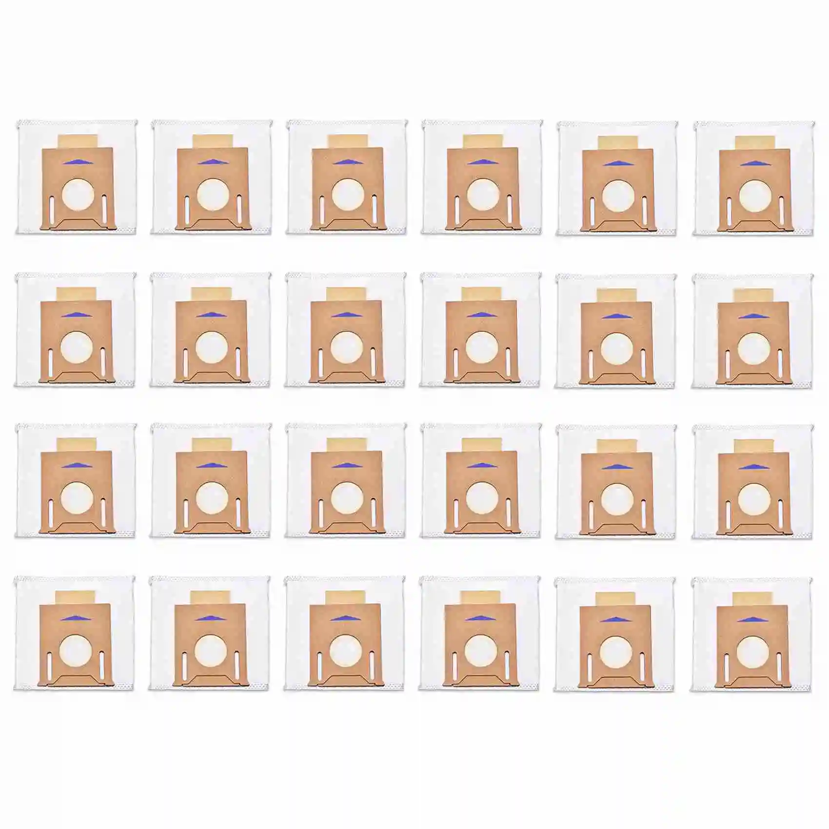 24 Pack Vacuum Dust Bags for Ecovacs DEEBOT OZMO T8 AIVI T8 Max T8 Series T9 Series N8 Pro Plus N8 Pro Robot Vacuum Part