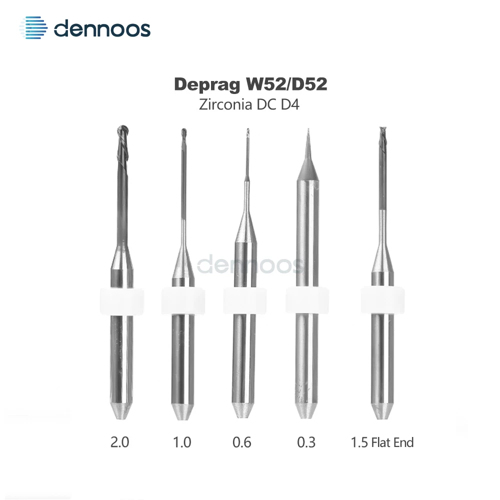 Dental-Zirkonoxid-Fräser D3/D4 mit DC-Beschichtung für alle Marken wie Amann/Sirona/ARUM/UP3D/Zirkonzahn/Roland/Yureca – Detail 17
