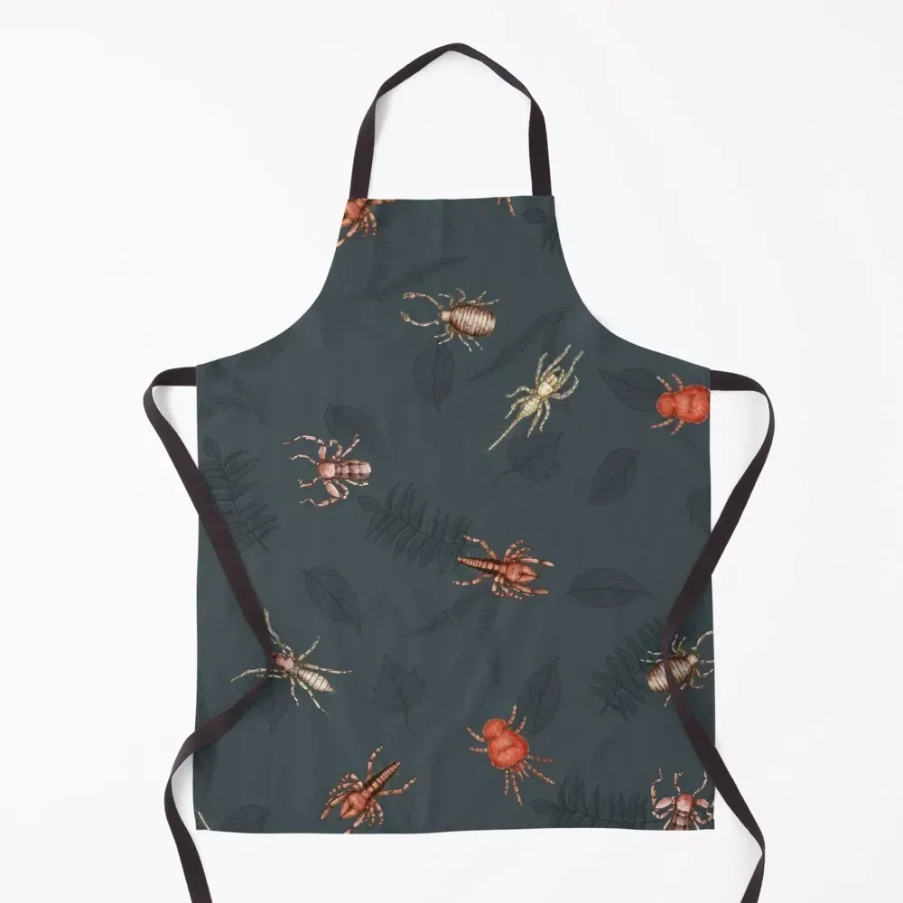 

Lesser Known Arachnid Orders - Blue Apron New year's for women with pocket Woman Work Cute Kitchen Accessories Apron