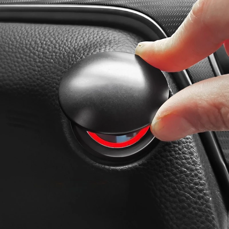 Customizable All-metal One-click Start Decorative Cover Ignition Keyhole Motorcycle Car Electric Vehicle Decoration Modification