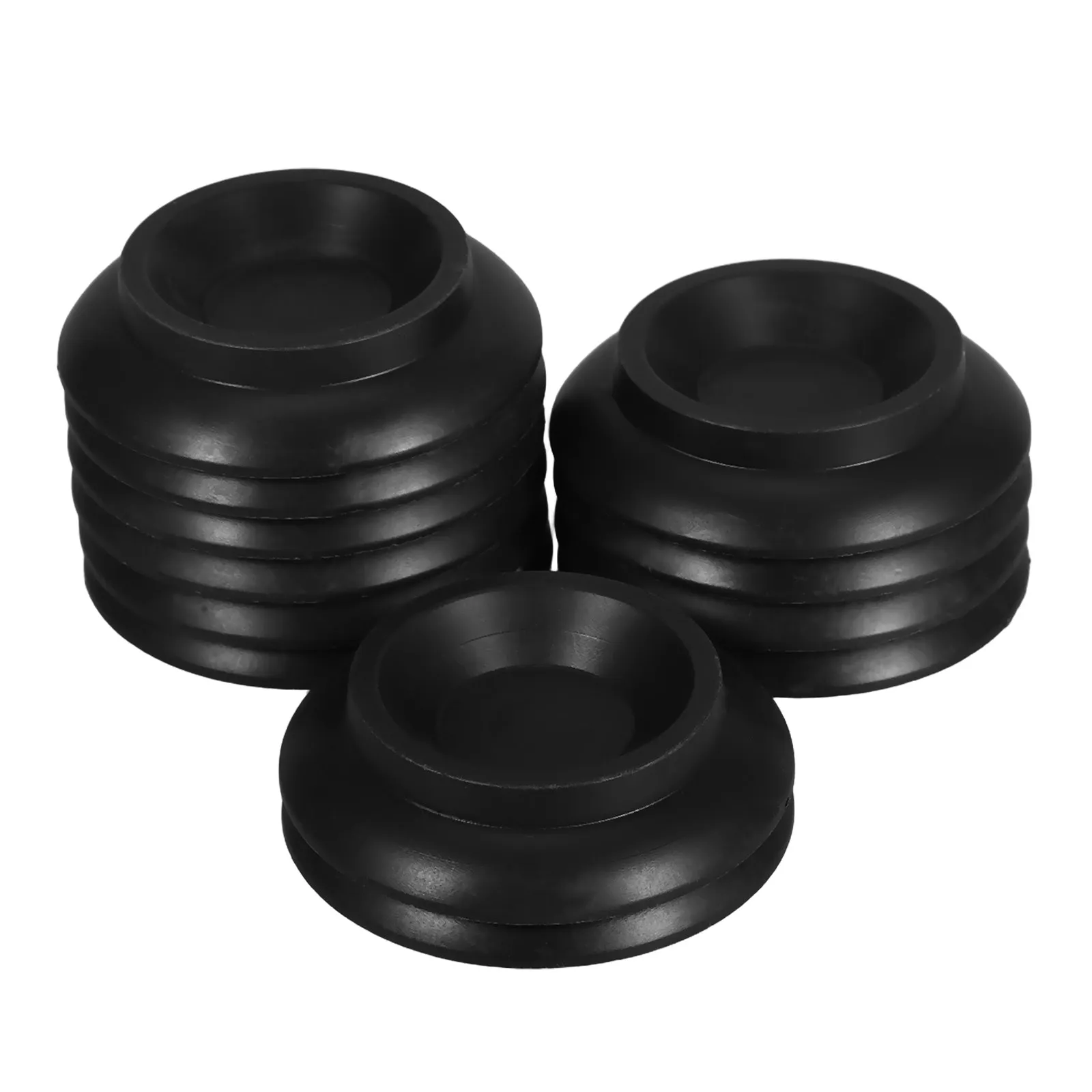 20個入り冷蔵庫足元パッド滑り止め防振家具ホイールストッパープラスチックキャスターカップ、堅木張りの床、オフィス用