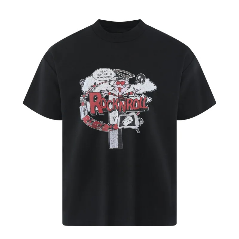 Number (N)ine Vintage Rare Rock N Roll T-Shirts Printed Short Sleeved Tees