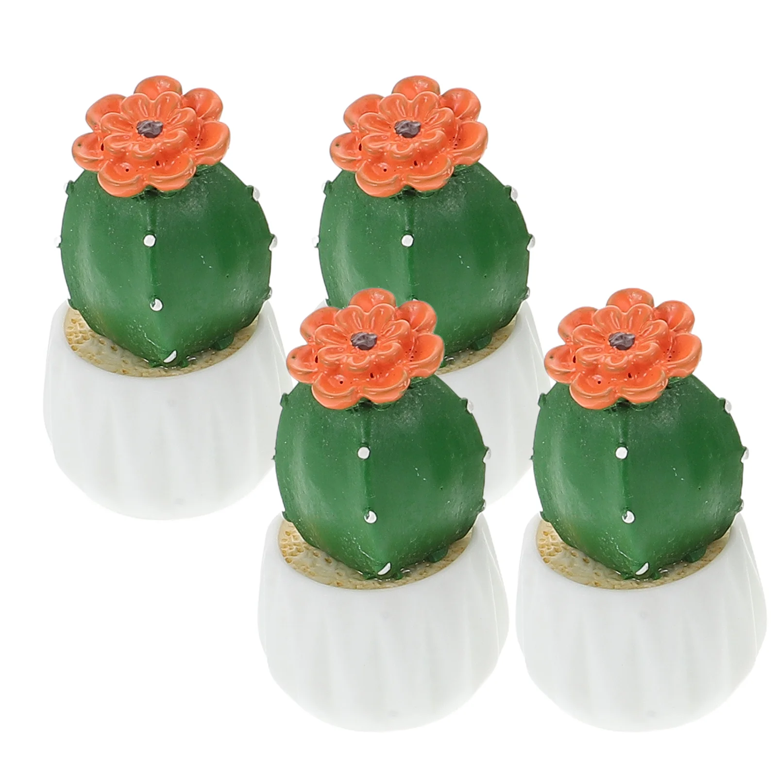 

Cactus Ornament Potted Plants Artificial Decor Adornments Fake Imitation Bonsai Ornaments Indoor
