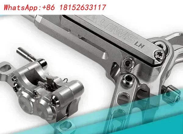 BC الفرامل الهيدروليكية LH4 أسطوانة عرضية أربعة مكابس CNC قرص هيدروليكي الفرامل تخفيض السرعة لينة الذيل دراجة هوائية جبلية الفرامل MM