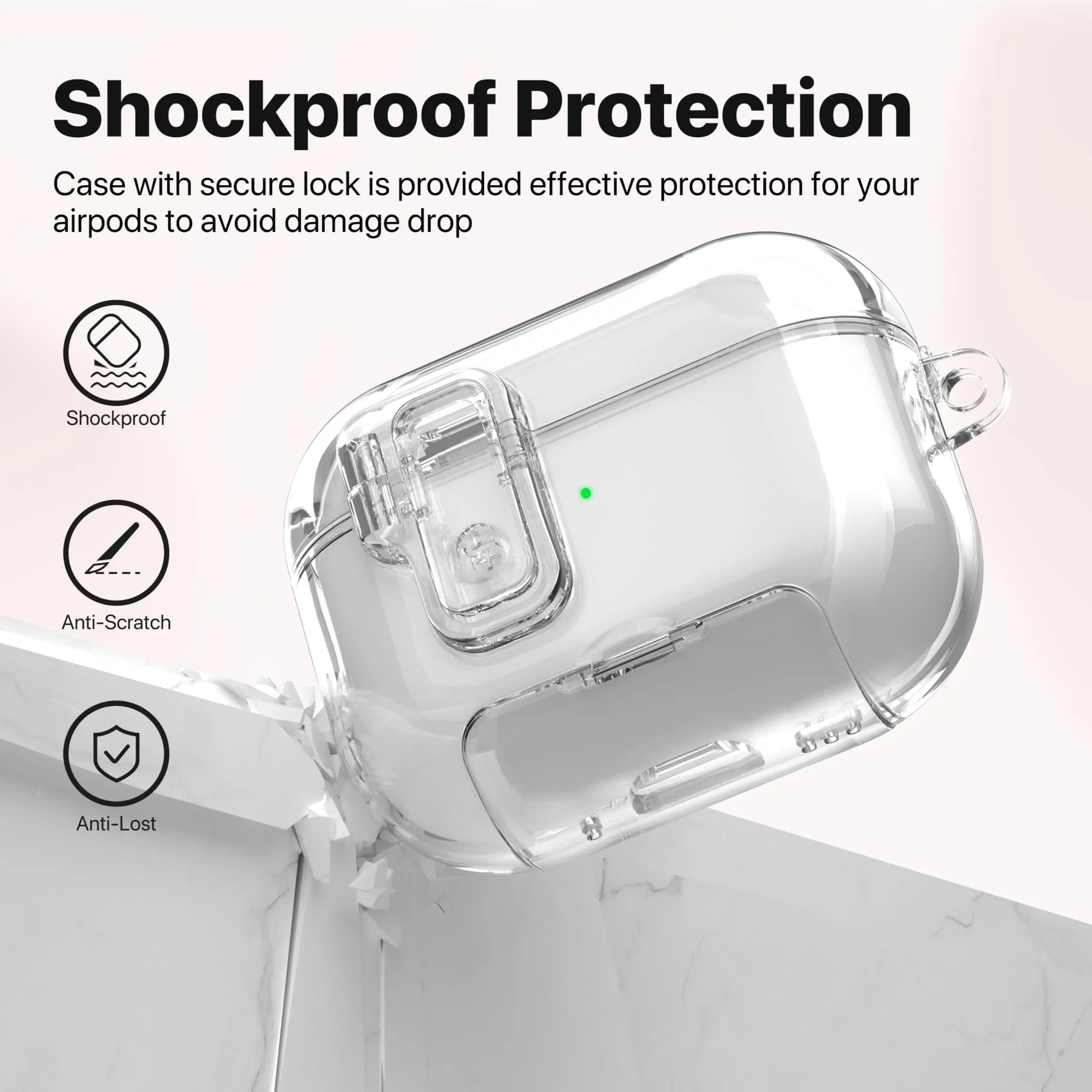for Airpods Pro 3 Clear Case with Cleaner Kit Soft TPU Protective Cover Shockproof Case For Airpods Pro 3 Generation Case(Clear) - Image 3