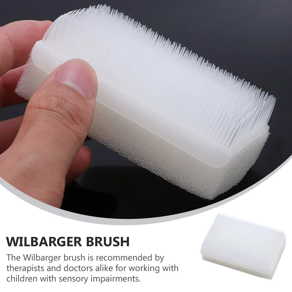 2 Pcs Wilbarger Autism Brush Occupational Sensory Therapressure Therapy Brushes